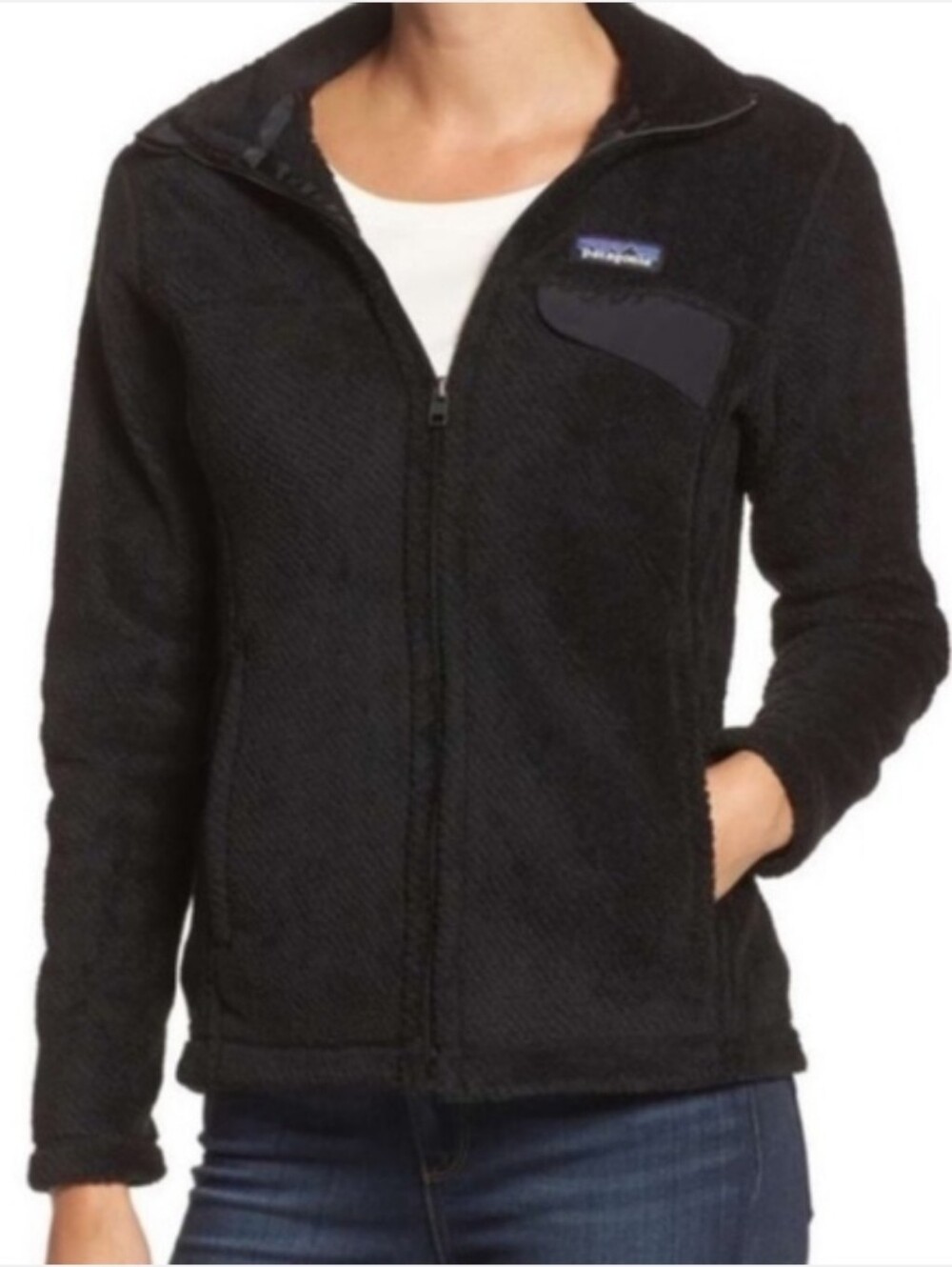 Patagonia Fleece Full-Zip Re-Tool Jacket Size Large